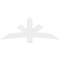 Ekena Millwork Alberta Architectural Grade PVC Gable Bracket, 72"W x 27"H x 4"D x 6"F, 9/12 Pitch GBP072X27X0406ALB00 - alternate 5